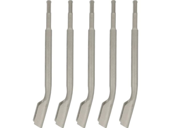 Heller 23372 mejsel 9 spadshållare 22 mm - total längd 250 mm SDS-Plus - 5 st