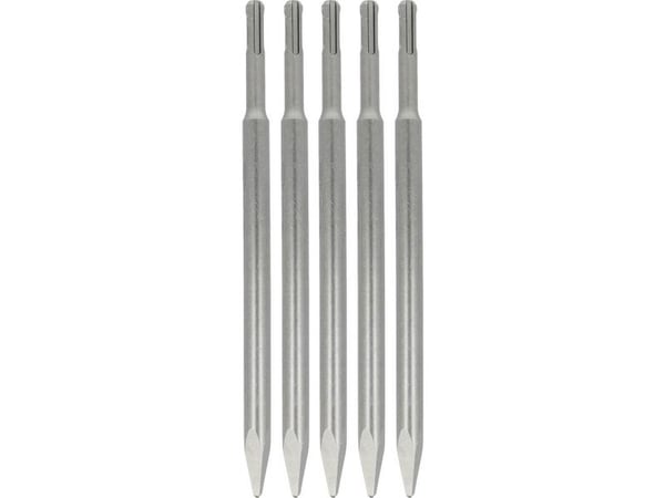Heller 22884 meisel med 8 spisser 14 mm samlet lengde 250 mm SDS-Plus, 5 stk
