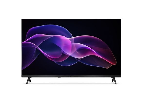 Sharp 32HF3265E - 32" Diagonal klass LED-bakgrundsbelyst LCD-TV - QLED - Smart TV - Google TV - 720p 1366 x 768 - HDR - Quantum Dot