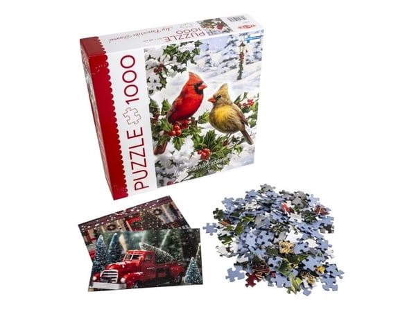 Tactic Puzzle Lovers Birds on Branch 1000 pcs puzzle