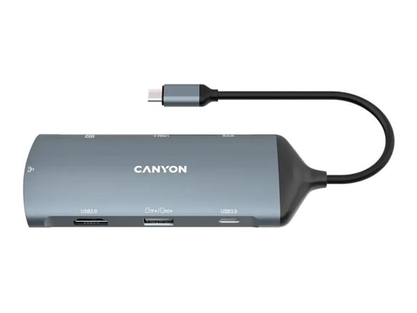 Canyon DS-15 - Dockningsstation - USB-C - 8-slot - HDMI - 1GbE