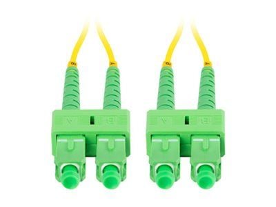 Lanberg - Patch-kabel - SC/APC enkelläge (hane) till SC/APC enkelläge (hane) - 2 m - 3 mm - fiberoptisk - duplex - 9 / 125 mikrometer - G.657.A1 - ...