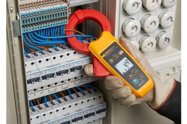 Fluke 369 FC, Digital multimeter, Handhållen multimeter, CAT III 600V, 0,04 - 1 kHz, Grå, Gul, IP30