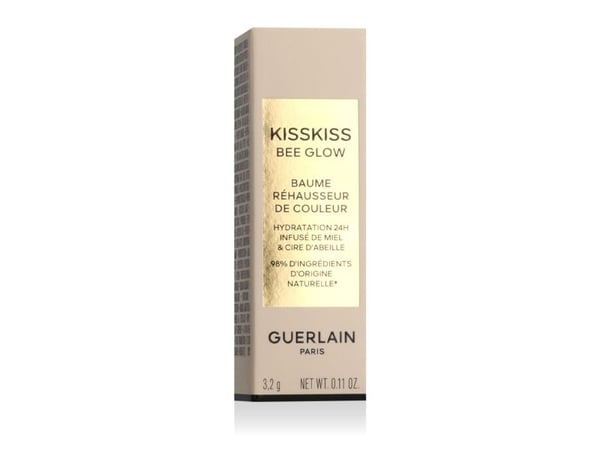 Guerlain KissKiss Bee Glow, Huulirasva, Vaaleanpunainen, Naisten, Kaikille ihotyypeille, Mehiläisvaha, Kosteuttava, Ravitseva, Tasoittava, Pehmentä...