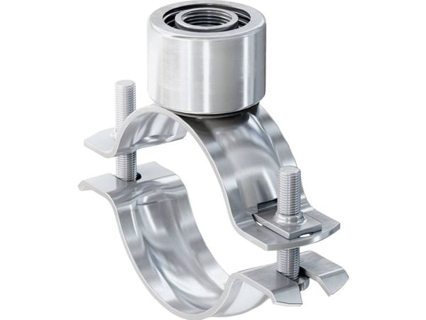 Fischer 500719, Rør klemme, Stål, 48 - 56 mm, 3,81 cm (1.5"), Zink-stål, 1 kN