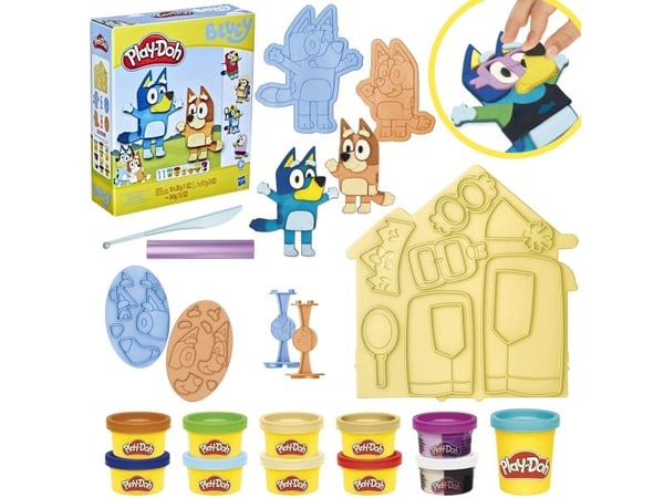 Play-Doh Muovailupeli Hasbro Bluey 11 väriä Värillinen