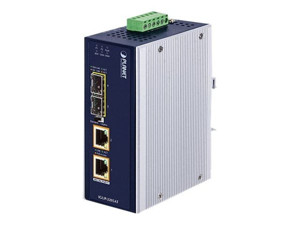 PLANET IGUP-2205AT - Fibermediekonverterare - 1GbE - 10Base-T, 1000Base-LX, 1000Base-SX, 100Base-TX, 1000Base-T, 1000Base-BX - RJ-45 / SFP (mini-GB...