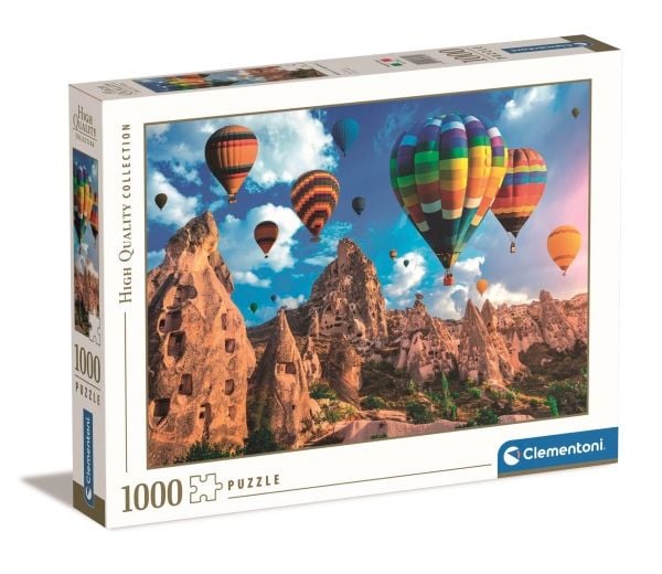 Clementoni Puslespil HQC Balloons in Cappadocia, 1000 brikker