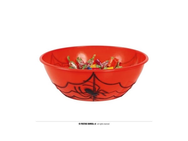 Orange halloween skål