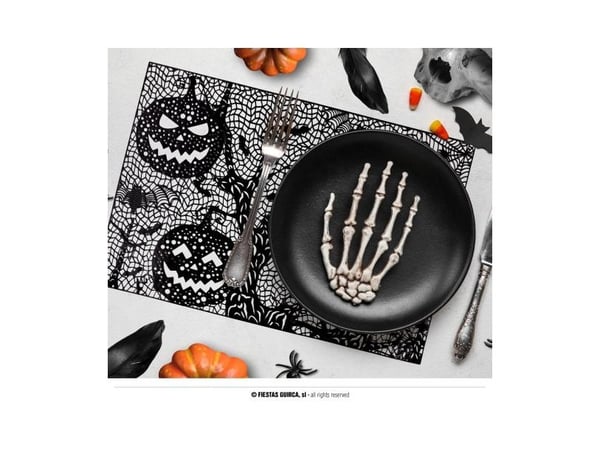 Halloween dækserviet