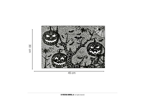 Halloween dækserviet