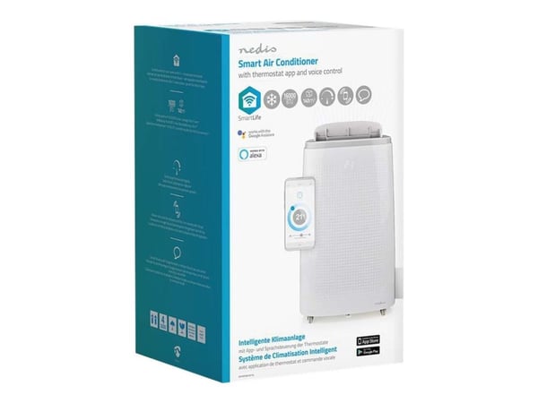 Nedis WIFIACMB1WT16 portabel luftkonditionering 65 dB Vit