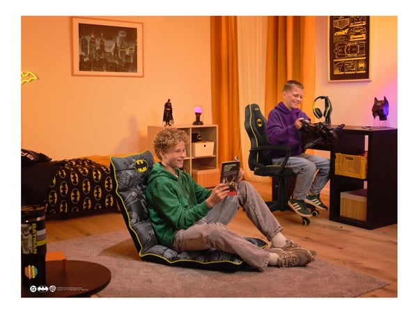 Trust 25786, PC-pelituoli, 110 kg, pehmustettu istuin, Pehmustettu selkänoja, musta, Keltainen, musta, Keltainen