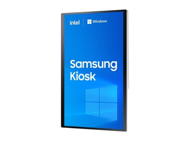 Samsung KM24C-C - Kiosk 1 x Celeron - flash 256 GB - Win 10 IoT Enterprise - monitor: LED 24" 1920 x 1080 (Full HD) @ 75 Hz berøringsskjerm