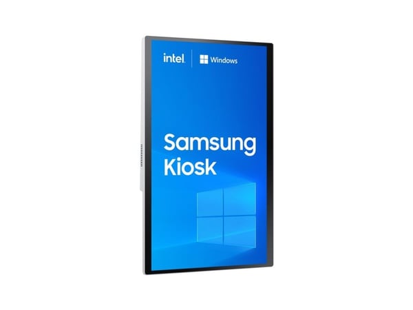 Samsung KM24C-C - Kiosk 1 x Celeron - flash 256 GB - Win 10 IoT Enterprise - monitor: LED 24" 1920 x 1080 (Full HD) @ 75 Hz berøringsskjerm
