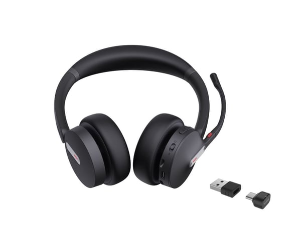 Yealink BH70 Dual Teams USB-C/A -kuulokemikrofoni, Langaton, 20 - 20000 Hz, Toimisto/puhelukeskus, 147 g, Kuulokkeet, Musta
