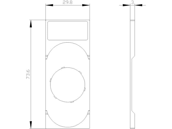 Siemens 3SU1900-0AK10-0AA0 3SU19000AK100AA0 Betegnelsesskilt 10 stk