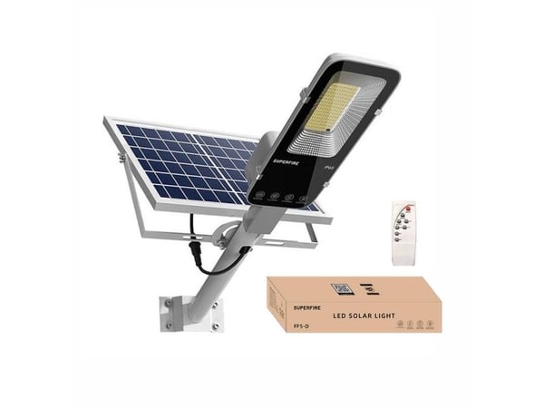 Superfire solcellelampe FF5-D, 486 W, 1400 lm, 20000 mAh