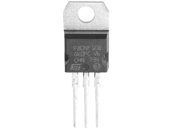 Fixapart STP10NK60Z, N-FET, TO-220, 600 V, 10 A, 115 W, 750 mO