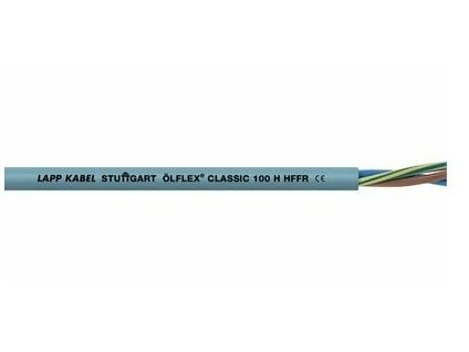 Lapp ÖLFLEX CLASSIC 100 H, 2,5 mm ², Svart, 48 kg/km, 133 kg/km, 4000 V, -40 - 80 ° C