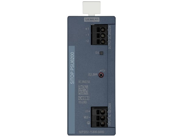 Siemens 6EP3332-7SB00-0AX0 Strømstik/strømforsyning 24 V 2.5 A 60 W Antal udgange:1 x Indhold 1 stk