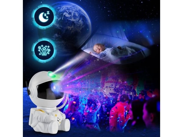 EXTRALINK HEM MINI ASTRONAUT STJÄRNPROJEKTOR 03