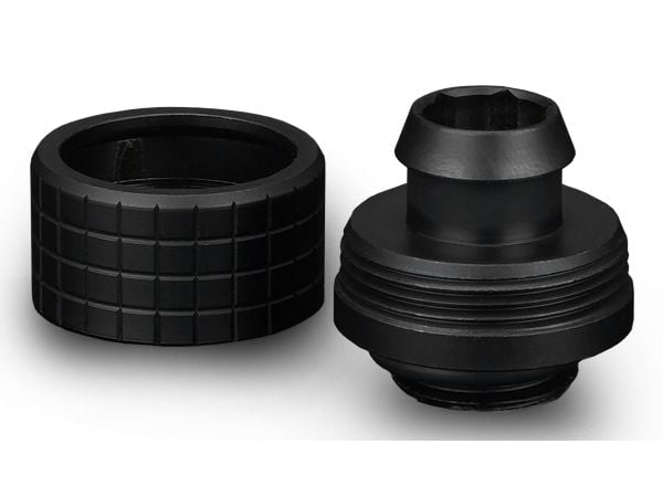 Thermal Grizzly Fitting vesijäähdytin - ST16, musta