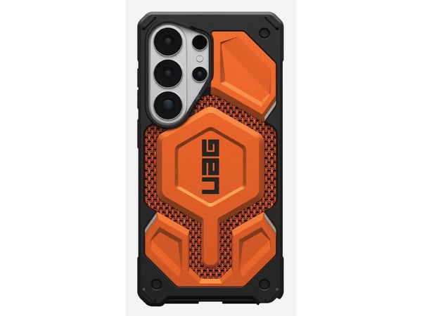 Urban Armor Gear Monarch Pro, Rund (shell case), Samsung, Galaxy S26 Ultra, 17,5 cm (6.9"), Svart, Oransje