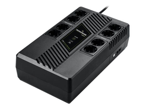Tecnoware Era Plus Strip 1000, Interaktivt indgangsstik, 1 kVA, 700 W, Pseudo-sinus, 230 V, 50/60 Hz