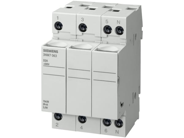 Siemens 3NW7363 Cylindersikringskontakt 20 A 400 V/AC 1 stk