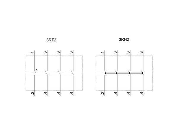 Hjälpkontaktblock 3 terminaler 1 brytning 3RH2911-1HA31