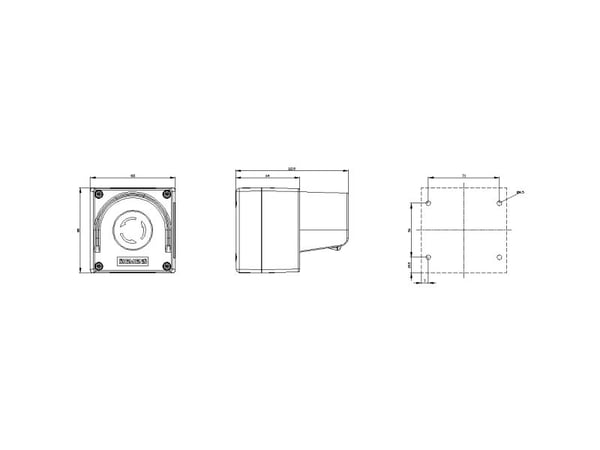 Siemens 3SU1801-0NA00-2AC2, 360,5 g, 103 mm, 95 mm, 134 mm