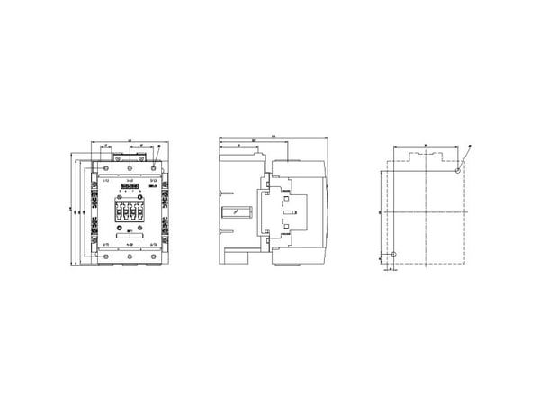 Siemens 3RT1054-1AP36, 172 mm, 190 mm, 129 mm, 181 mm, 3,61 kg, 1 styck