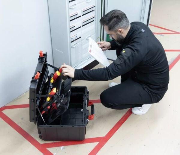 verktygsväska xl 2 trolley elektrisk 60-delad.