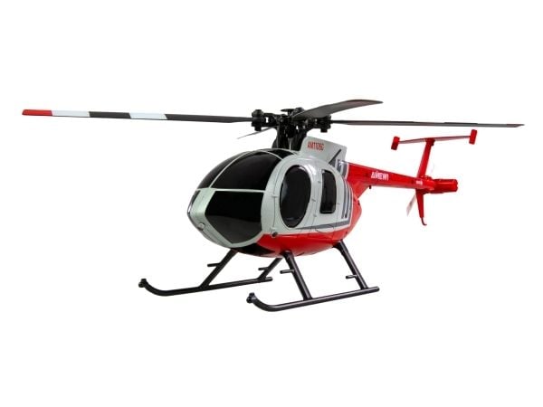 Amewi RC Helikopter MD500 Li-Po batteri 350mAh sølv / rød