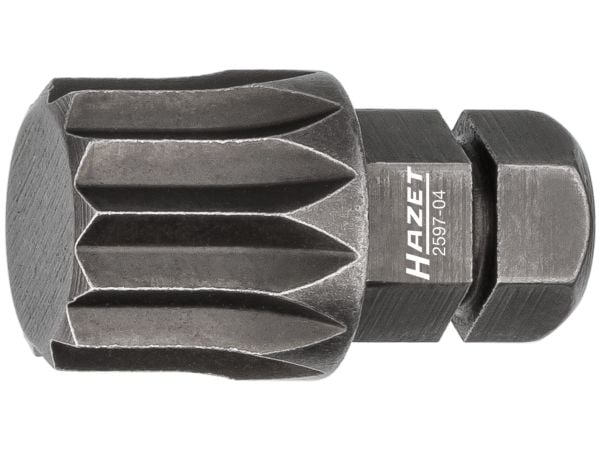 HAZET 2597-04, Iskuhylsysarja, Brittiläinen