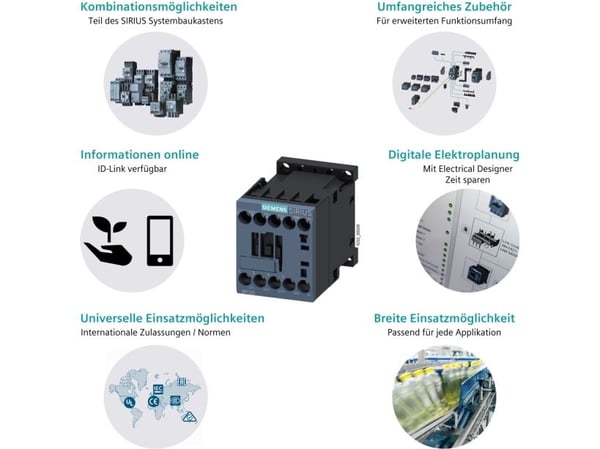 Siemens 3RT2317-1BB40, 58 mm, 50 mm, 61,5 mm, 77,5 mm, 292 g, 1 styck