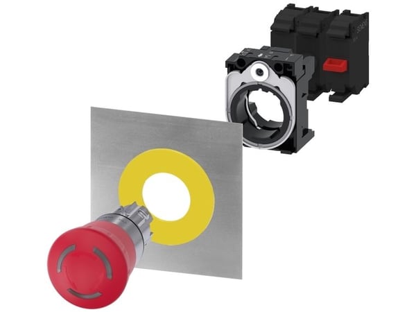 Siemens 3SU1051-1HB20-0AA0 Nødstopstast IP66, IP67, IP69/IP69K 1 kpl 1 kpl