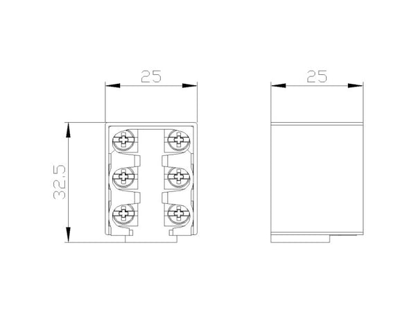 Siemens 3SE50000LA00 3SE5000-0LA00 Kopplingselement 230 V 6 A IP00 1 st