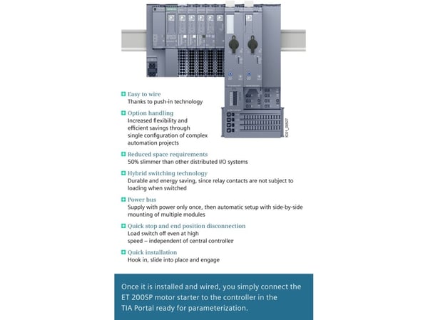 Siemens 3RK1308-0CE00-0CP0 3RK13080CE000CP0 Moottorin käynnistin Moottorin teho 400 V 5,5 kW 500 V Nimellisvirta 12 A