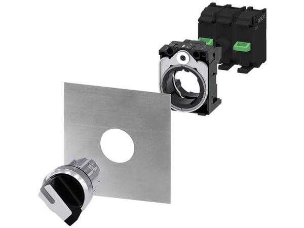 Siemens 3SU1052-2BL60-0AA0, IP67, IP69K, 2,23 cm, 30 mm, 70 mm, 30 mm, 48 g