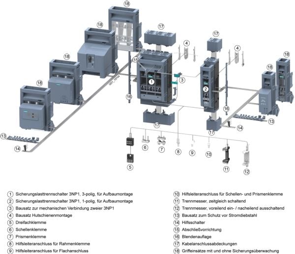 Siemens 3NP19231BE20 Terminal 1 st