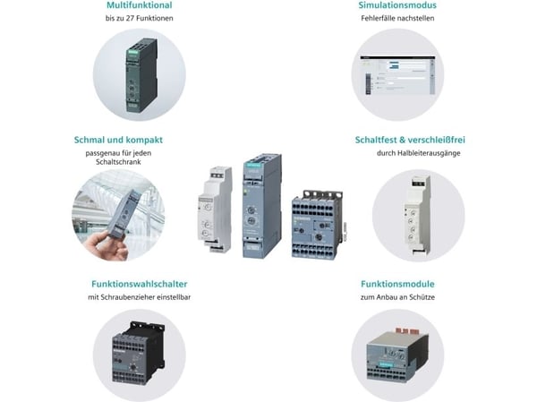 Siemens 3RP2535-1AW30, 36 mm, 109 mm, 126 mm, 135 g