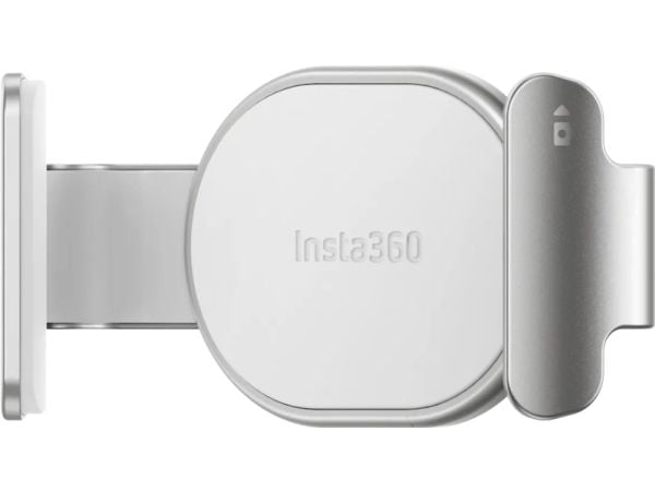 Insta360 3825, Telefonklämma, Vit, Aluminium, 1 styck, Insta360, Flow 2 Series