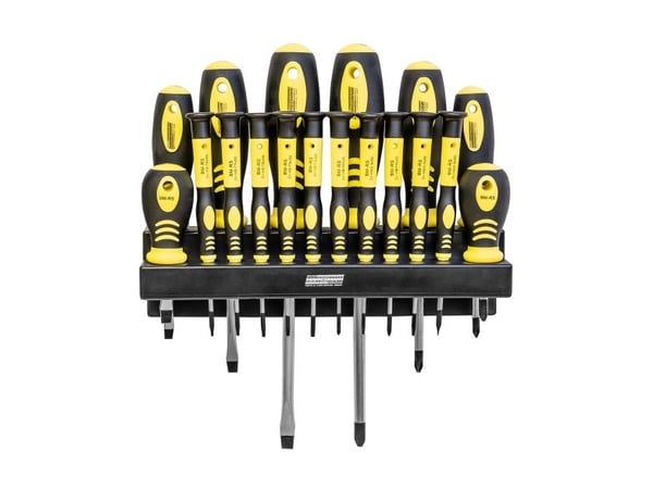 BRÜDER MANNESMANN M11410, 470 mm, 120 mm, 30 mm, 18 stykker