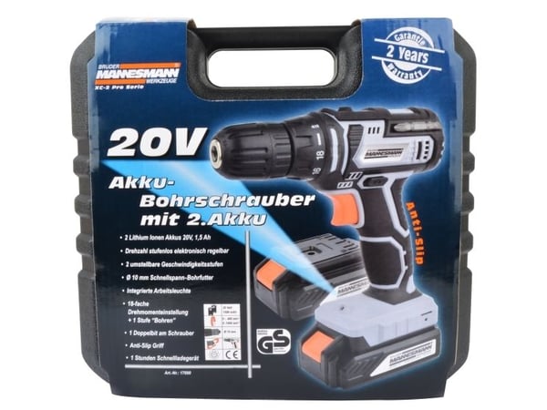 BRÜDER MANNESMANN M80880, 800 mm, 60 mm, 20 mm, 1 stykker
