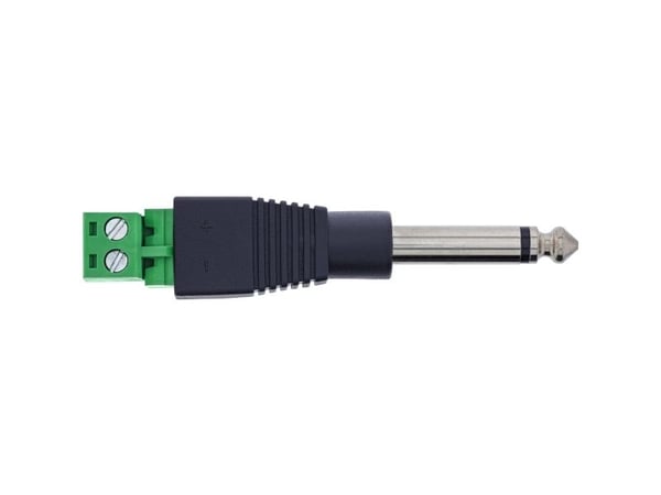 InLine 92504M, Svart, Grön, Hane/Hona, Rak, 26/16, 300 V, 10 mO