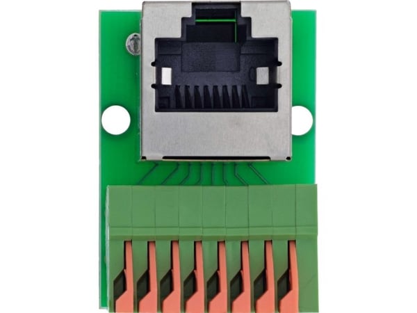 InLine RJ45 pistorasiaan - 8-nastainen - Cat.5e - kulmikas (92505G)