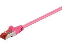 MicroConnect - Nettverkskabel - RJ-45 (hann) til RJ-45 (hann) - 1.5 m - 5.6 mm - foliebelagt uskjermet tvinnet kabelpar (F/UTP) - CAT 6 - rund, ute...