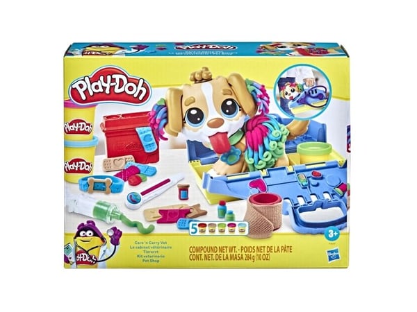 Play-Doh Care N Carry Vet Playset